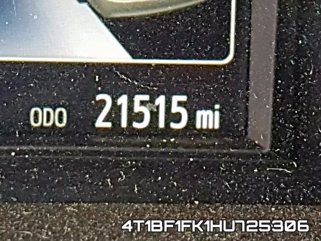 4T1BF1FK1HU725306 фото 9