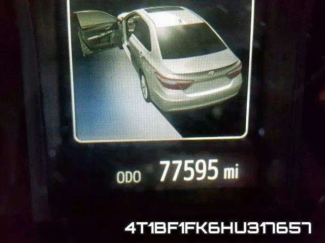 4T1BF1FK6HU317657 фото 9