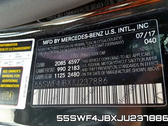 55SWF4JBXJU237886 фото 2