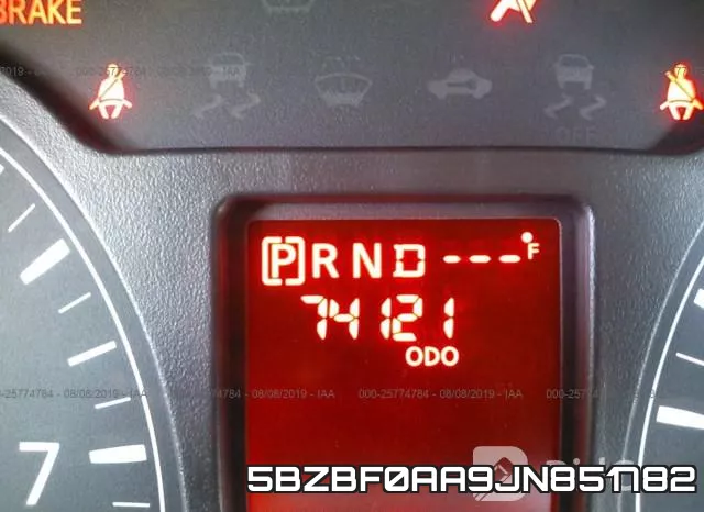5BZBF0AA9JN851782 фото 8