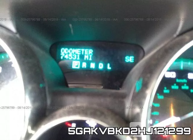 5GAKVBKD2HJ121299 фото 8