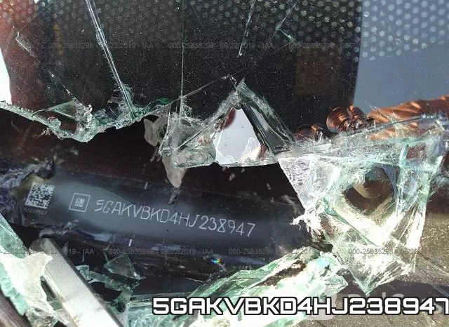 5GAKVBKD4HJ238947 фото 10