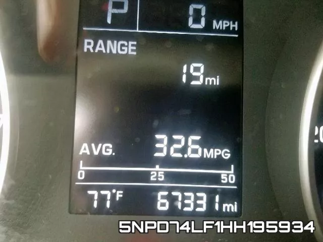 5NPD74LF1HH195934 фото 9