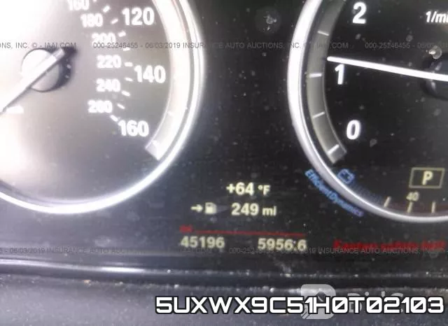 5UXWX9C51H0T02103 фото 8