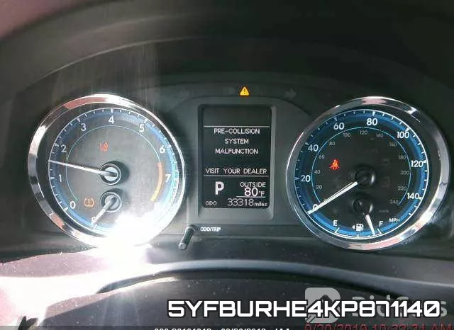 5YFBURHE4KP871140 фото 7