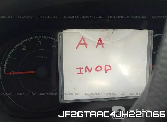 JF2GTAAC4JH227765 фото 8
