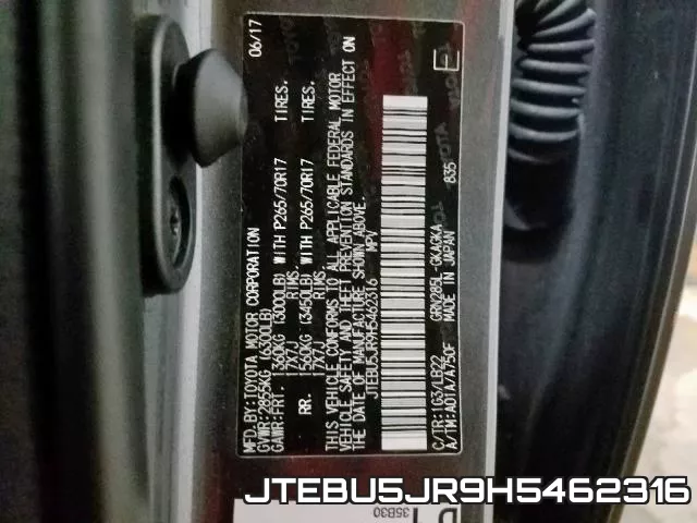 JTEBU5JR9H5462316 фото 2
