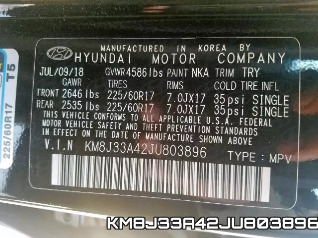 KM8J33A42JU803896 фото 2