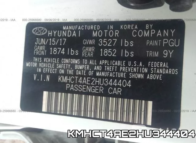 KMHCT4AE2HU344404 фото 10