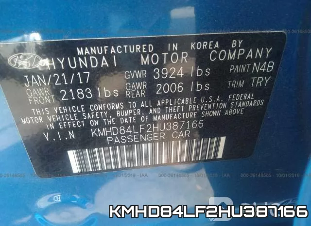 KMHD84LF2HU387166 фото 10