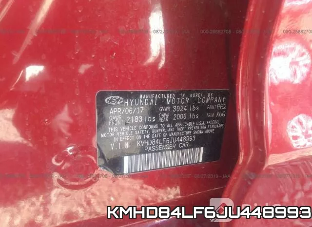KMHD84LF6JU448993 фото 8