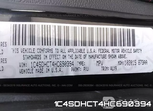 1C4SDHCT4HC690394 фото 9