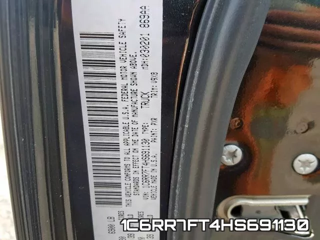 1C6RR7FT4HS691130 фото 2
