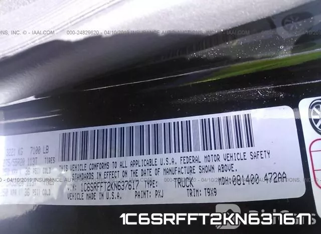 1C6SRFFT2KN637617 фото 10