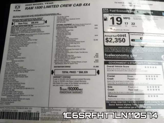 1C6SRFHT7LN110574 фото 10
