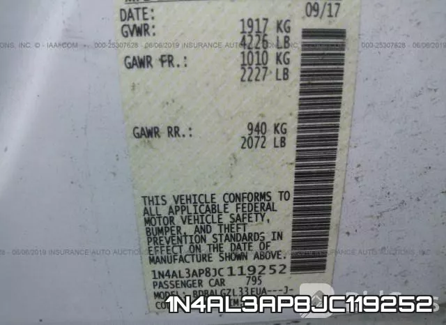 1N4AL3AP8JC119252 фото 10