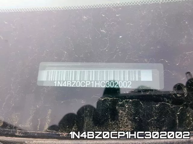 1N4BZ0CP1HC302002 фото 2