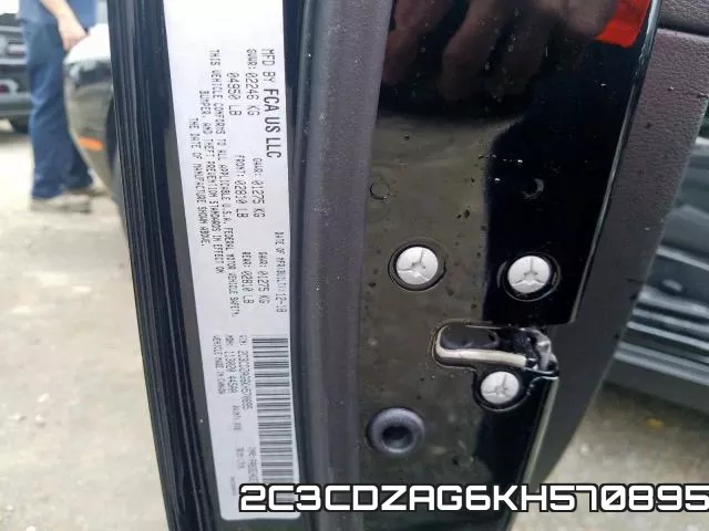 2C3CDZAG6KH570895 фото 2