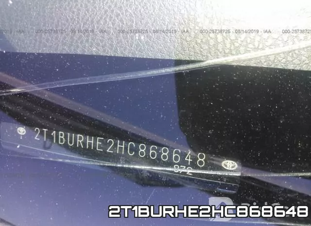 2T1BURHE2HC868648 фото 9