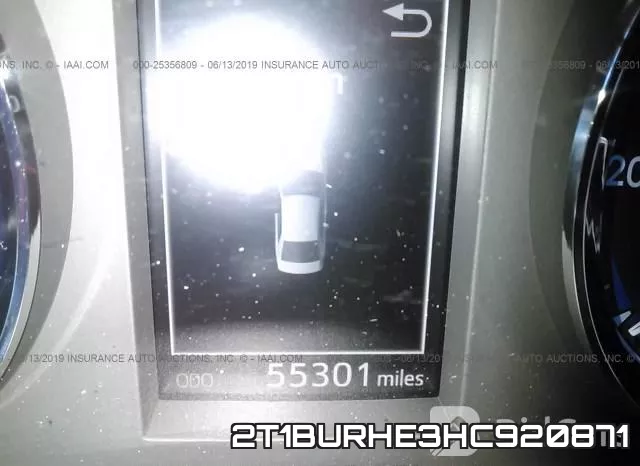 2T1BURHE3HC920871 фото 8