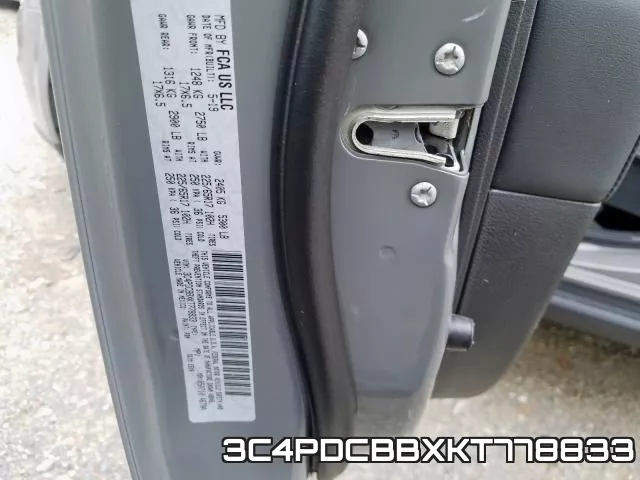 3C4PDCBBXKT778833 фото 2