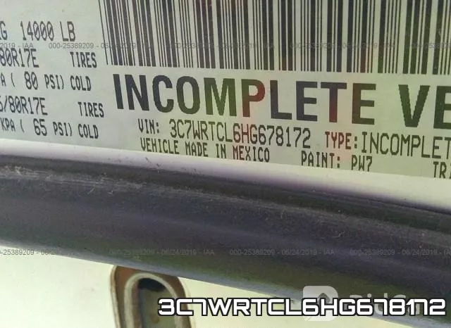 3C7WRTCL6HG678172 фото 10
