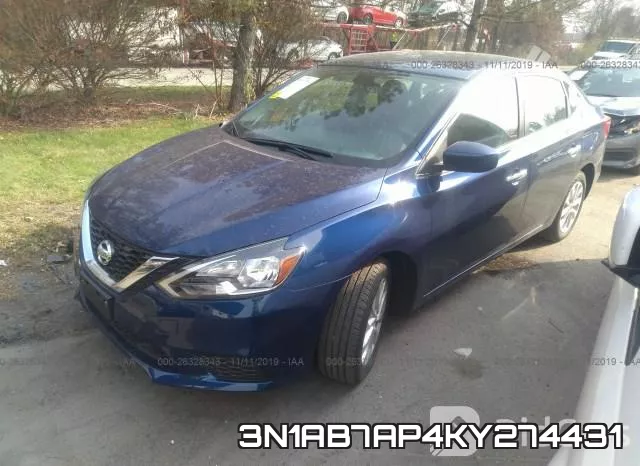 3N1AB7AP4KY274431 фото 3
