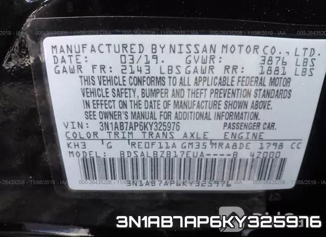 3N1AB7AP6KY325976 фото 10