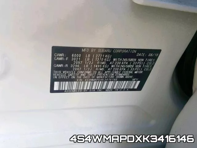 4S4WMAPDXK3416146 фото 2