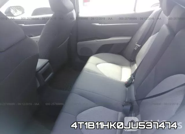 4T1B11HK0JU537474 фото 8