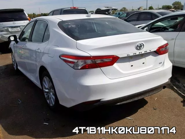 4T1B11HK0KU807174 фото 4
