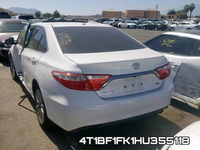 4T1BF1FK1HU355118 фото 4