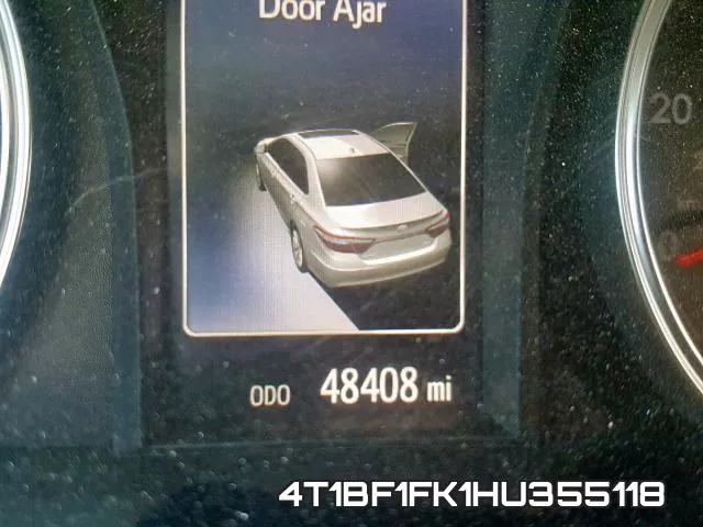 4T1BF1FK1HU355118 фото 9