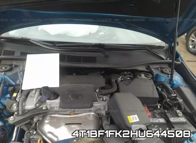 4T1BF1FK2HU644508 фото 2