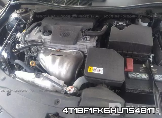 4T1BF1FK6HU754817 фото 2