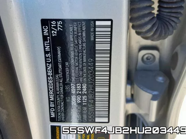 55SWF4JB2HU203449 фото 2
