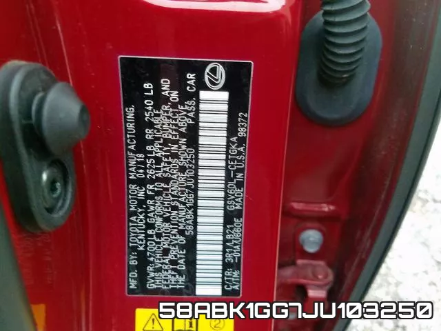 58ABK1GG7JU103250 фото 2