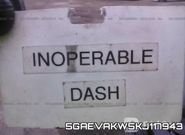 5GAEVAKW5KJ117943 фото 8