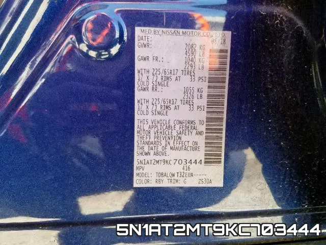 5N1AT2MT9KC703444 фото 2