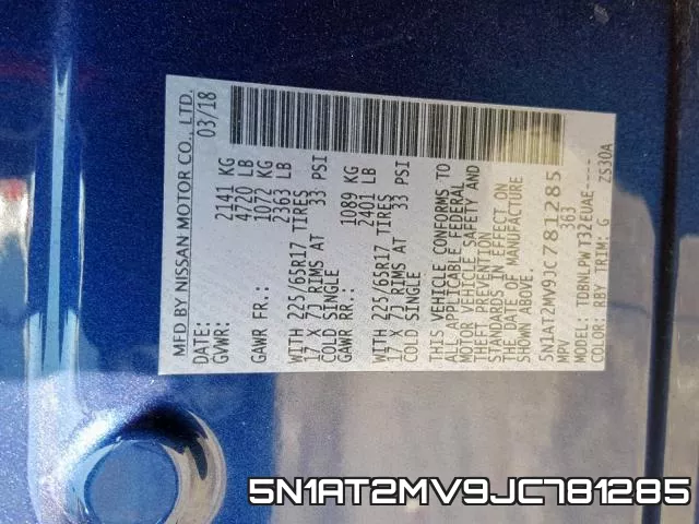 5N1AT2MV9JC781285 фото 2