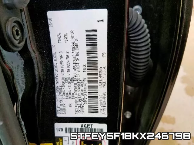 5TFEY5F18KX246798 фото 2