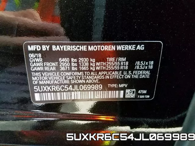 5UXKR6C54JL069989 фото 2
