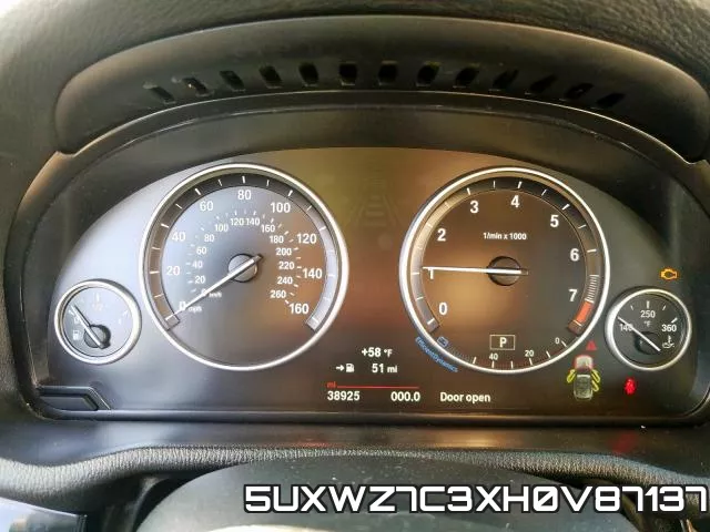 5UXWZ7C3XH0V87137 фото 9