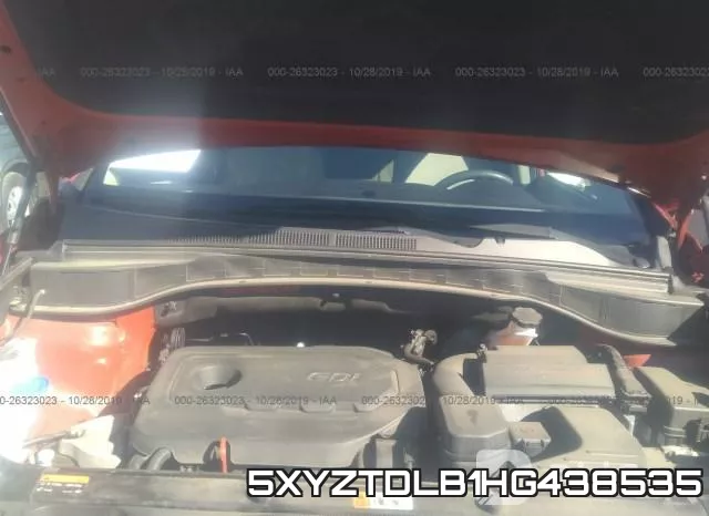 5XYZTDLB1HG438535 фото 2