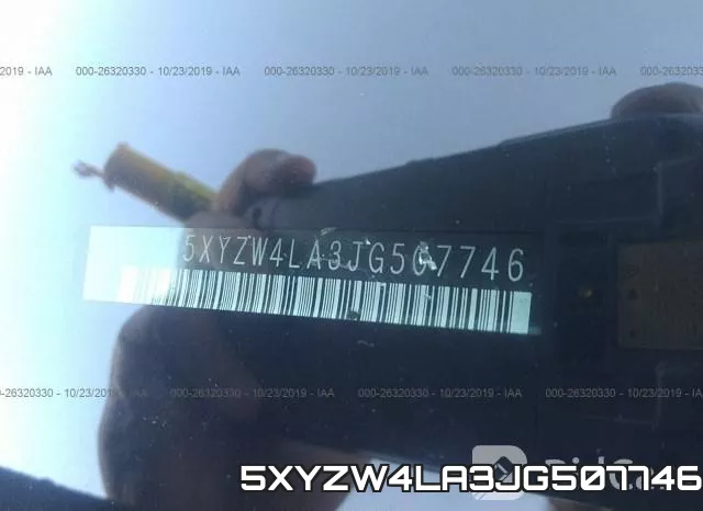5XYZW4LA3JG507746 фото 9
