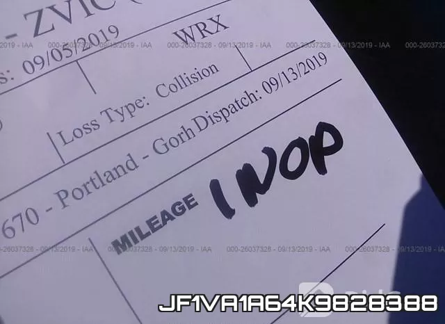 JF1VA1A64K9828388 фото 8
