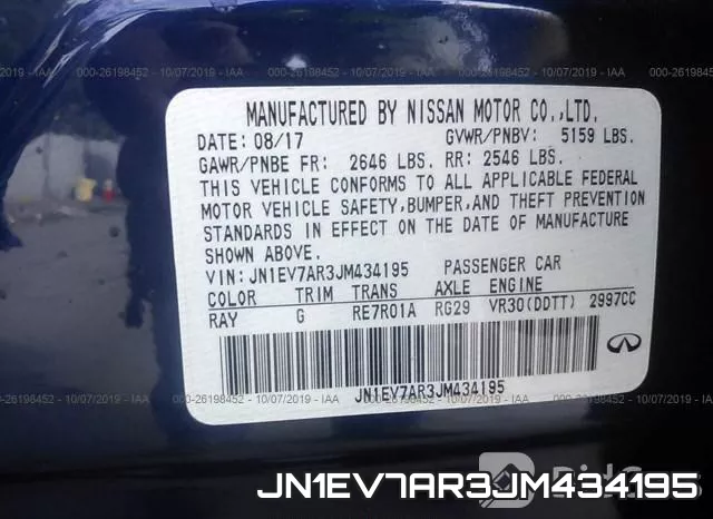 JN1EV7AR3JM434195 фото 10
