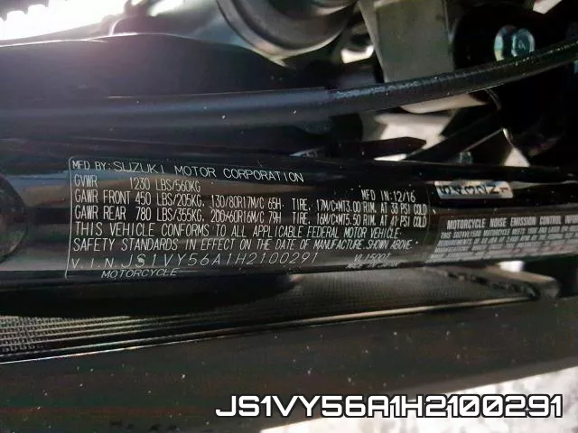 JS1VY56A1H2100291 фото 2