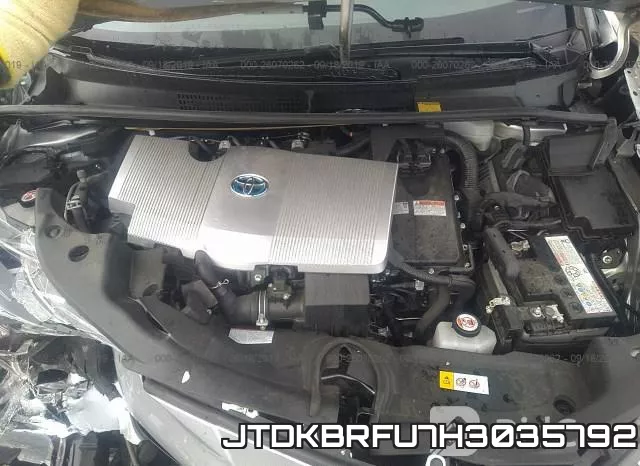 JTDKBRFU7H3035792 фото 2