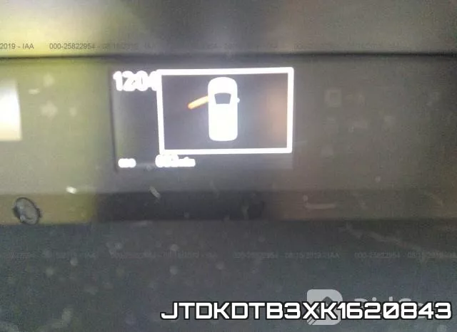 JTDKDTB3XK1620843 фото 8